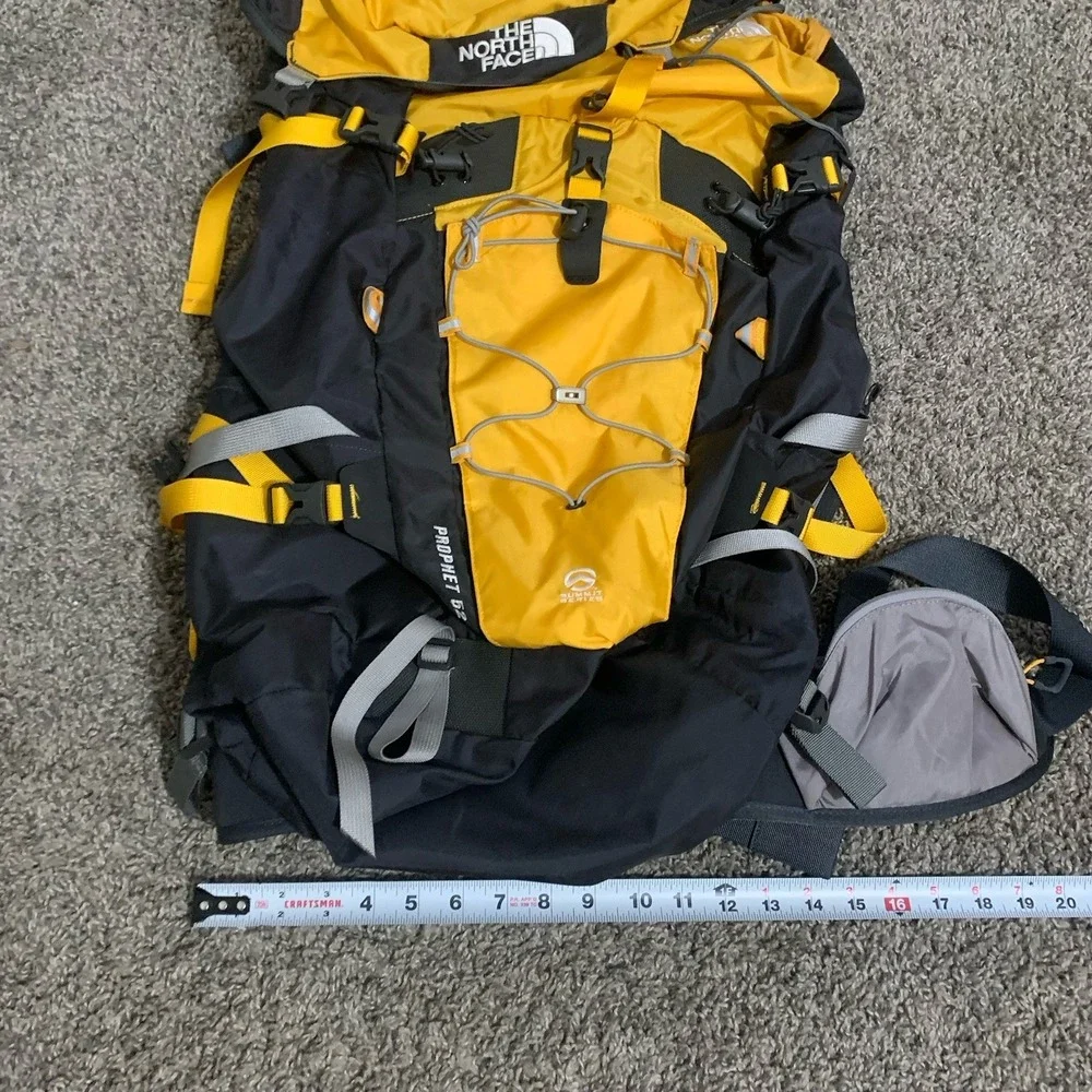 Vintage The North Face Prophet 52 Backpack Gold/Graphite EX Condition Hiking L/G